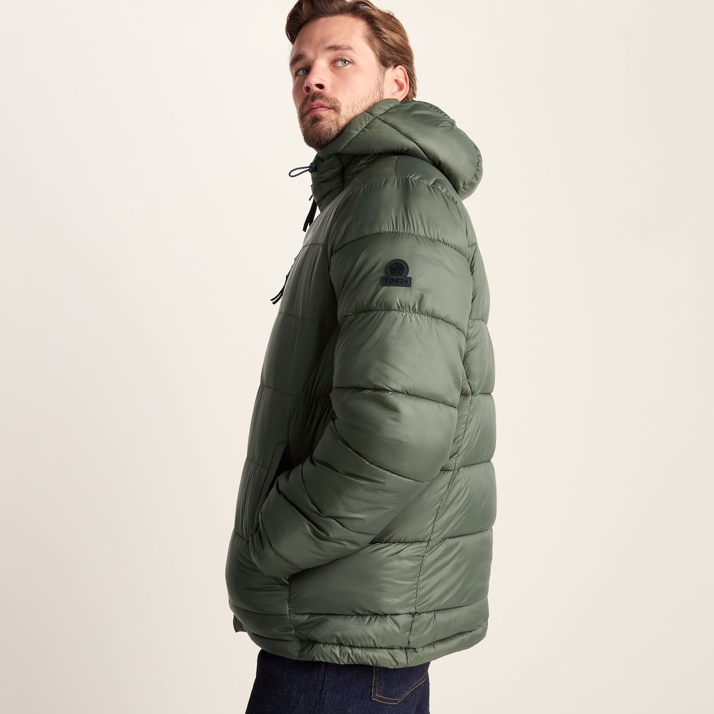 Maloney Mens Wind Resistant Insulated Jacket - Light Forest