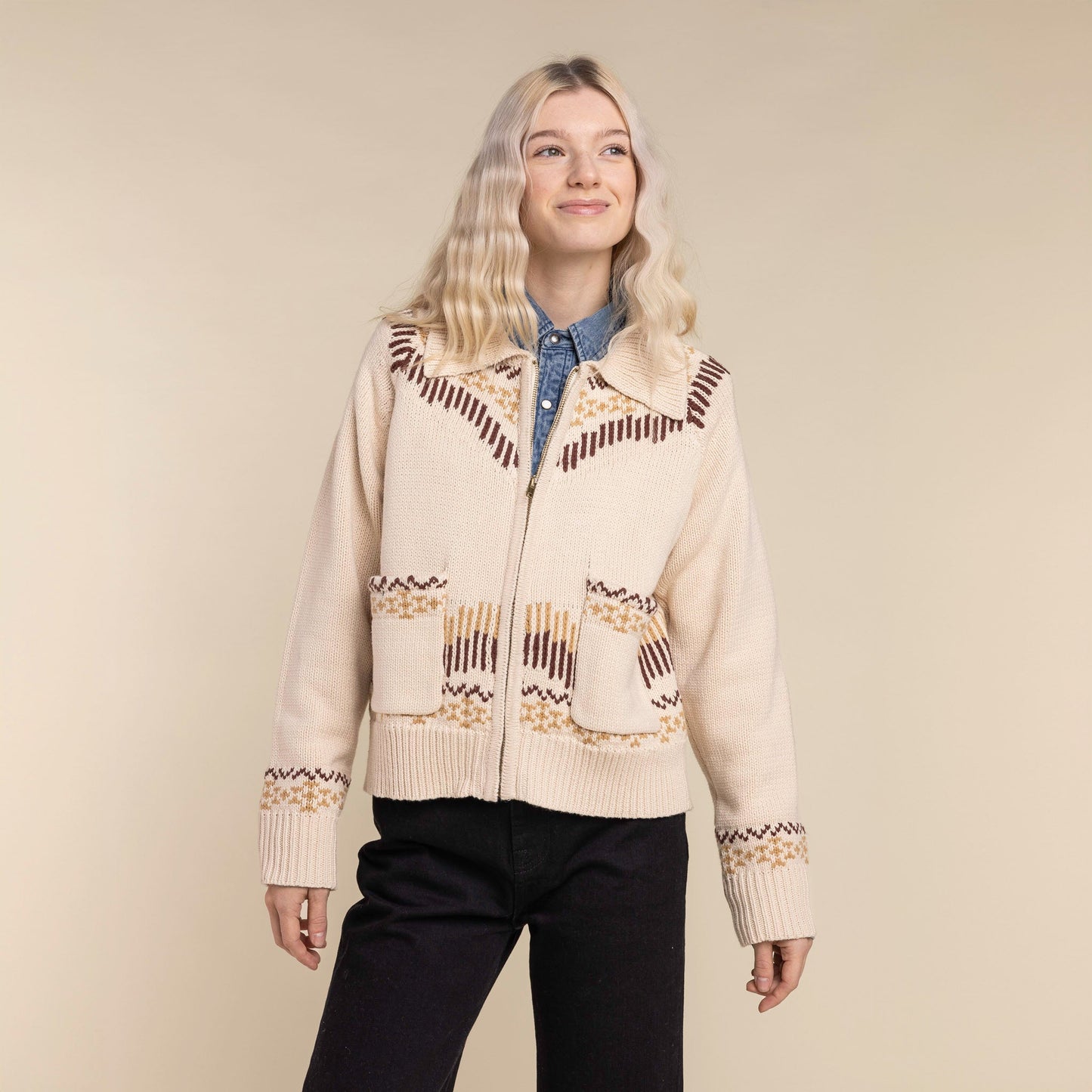 Cimarron Cardigan - Vintage White
