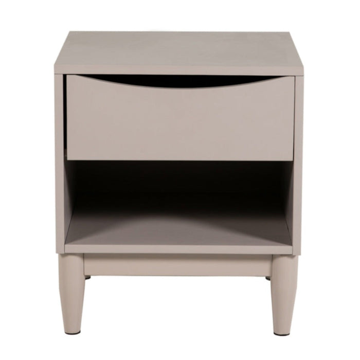 Alannah Bedside Table in Grey or White-Renaissance Design Studio