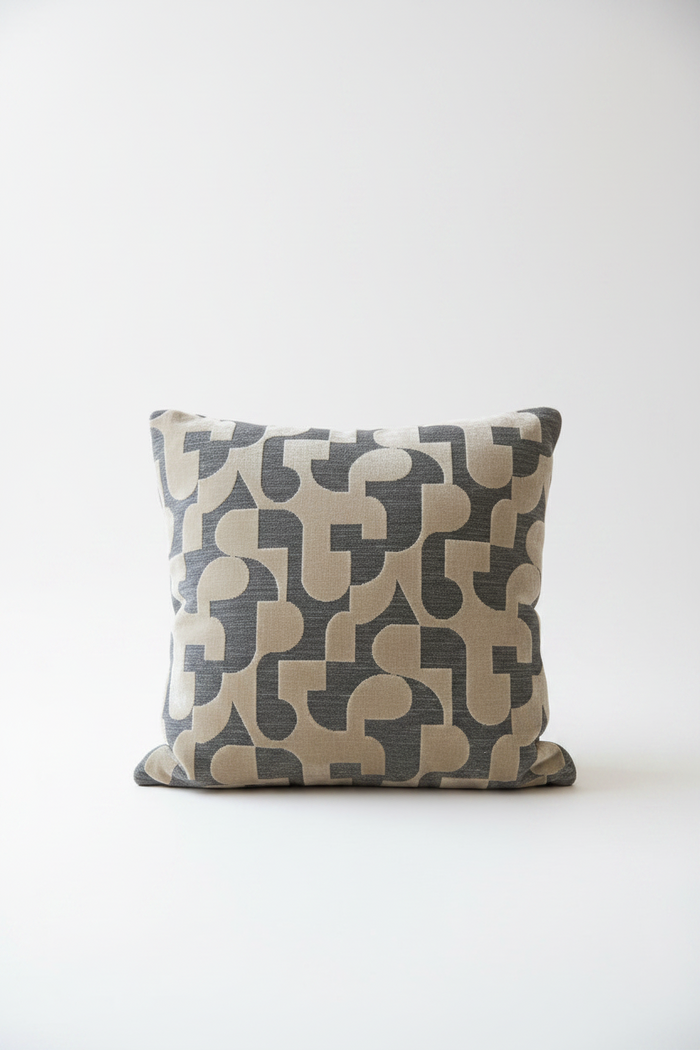 Berlín coffee large bespoke scatter cushions by Whitemeadow-Renaissance Design Studio
