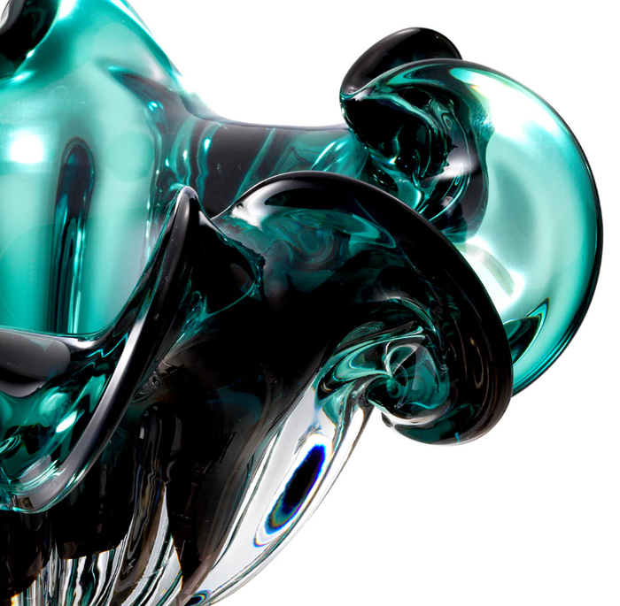 Bowl Triada Green glass - By Eichholtz. Save 30%-Renaissance Design Studio