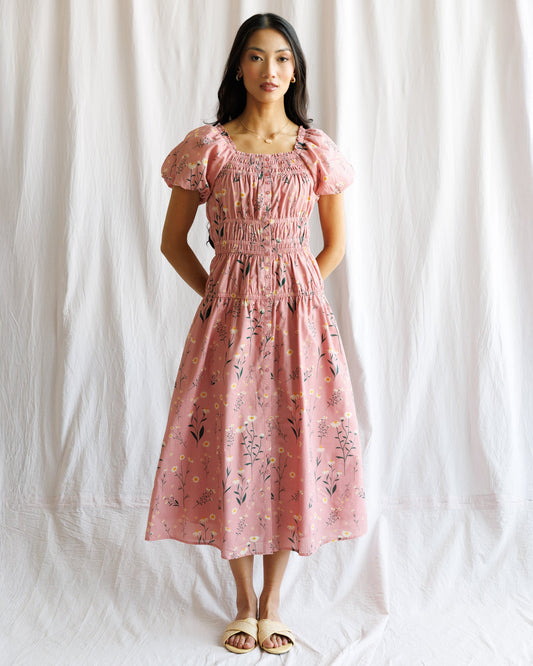 Of The Moment Dress in Dusty Blossom