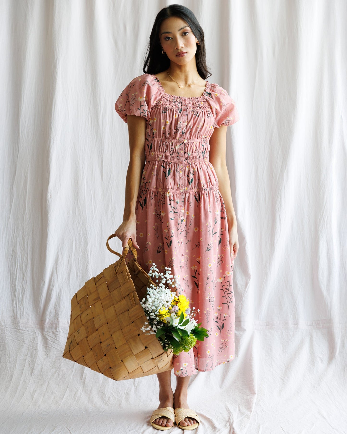 Of The Moment Dress in Dusty Blossom
