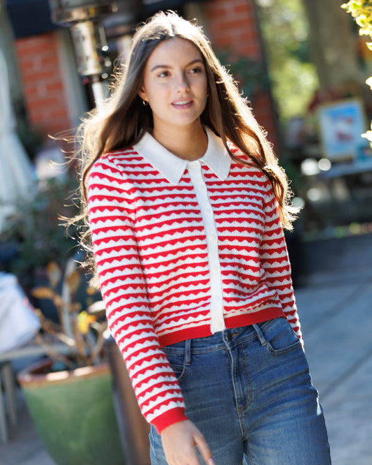 Cherry Picked Cardi - Final Sale