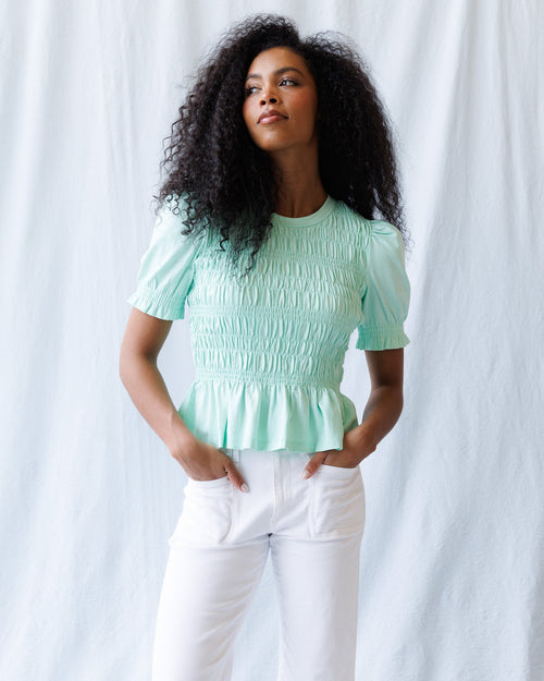 Sunny Smocked Top