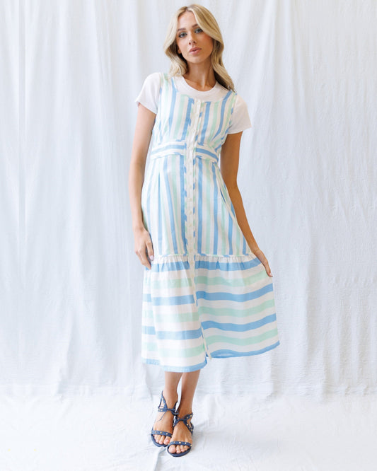 Santorini Stripe Dress