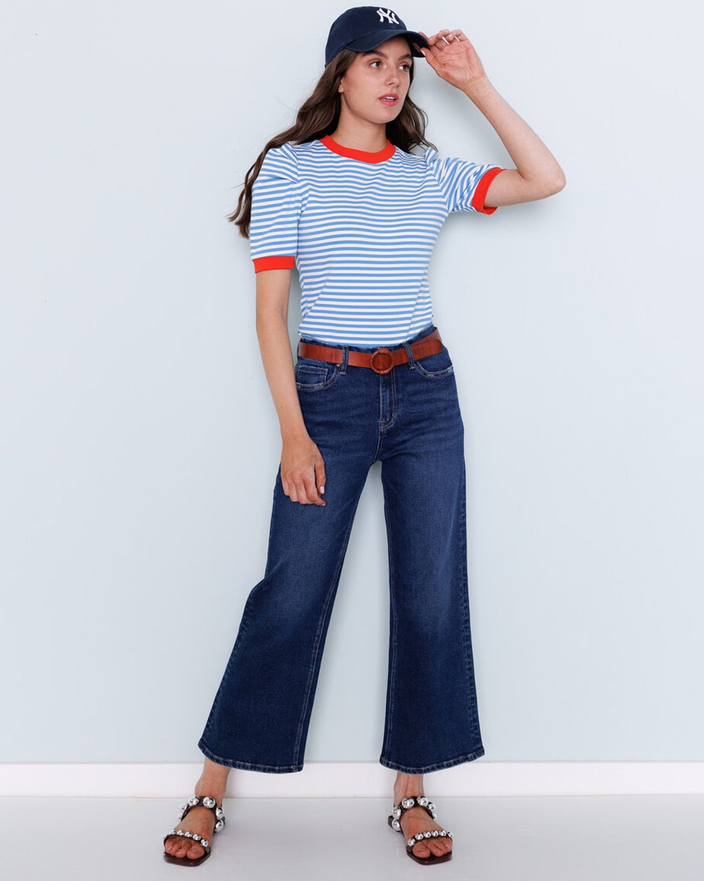 Ella Wide Leg Jean by Mica Denim