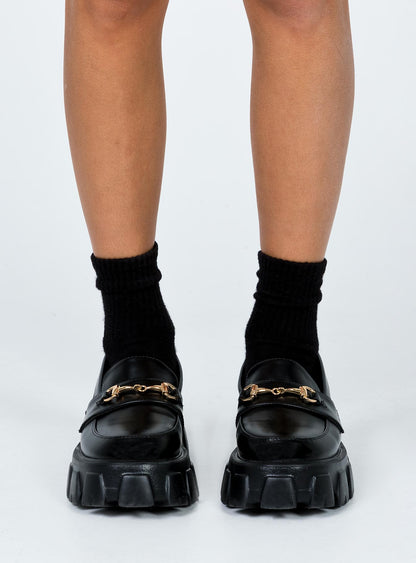 Penny Lane Loafer Black