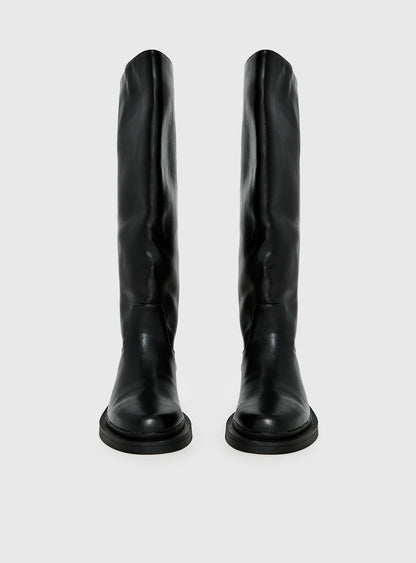 Lishaa Knee High Boots Black