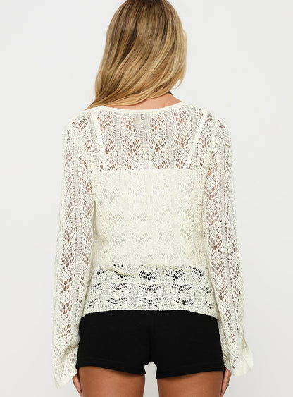 You Know Me Knit Sweater Lemon