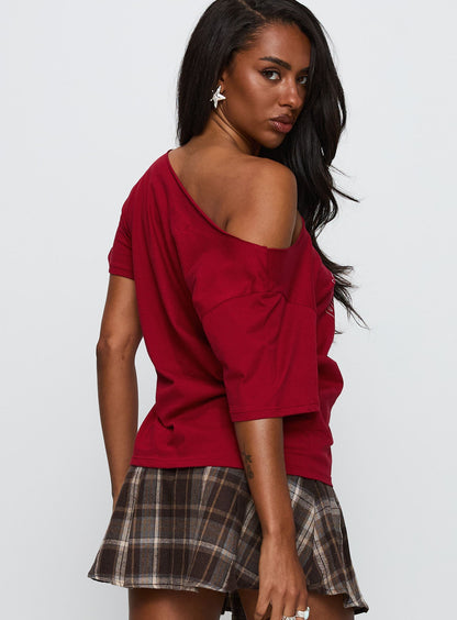 Scottie Tee Red