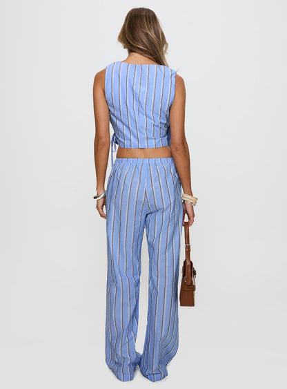 Raychel Set Blue Stripe