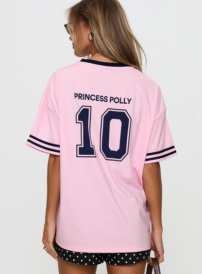 Cornwall Football Jersey Pink