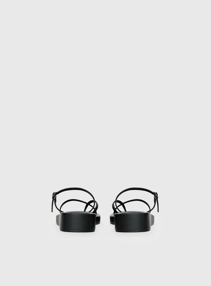 Riki Mini Belt Sandals Black