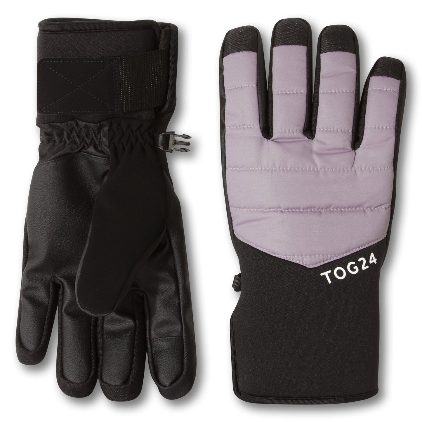 Adventure Waterproof Insulated Ski Gloves - Lavender Grey