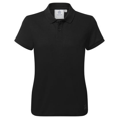 Aspley Womens Tech Polo - Black
