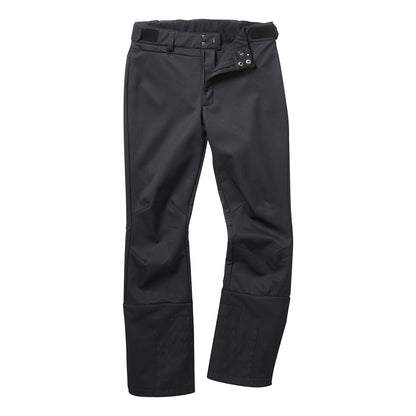 Aubree Womens Fitted Softshell Ski Pants Short - Black