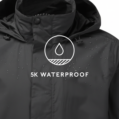 Airton Mens Waterproof Jacket - Black