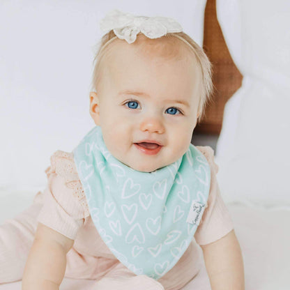 4 Pack Baby Bandana Bibs - Cheery