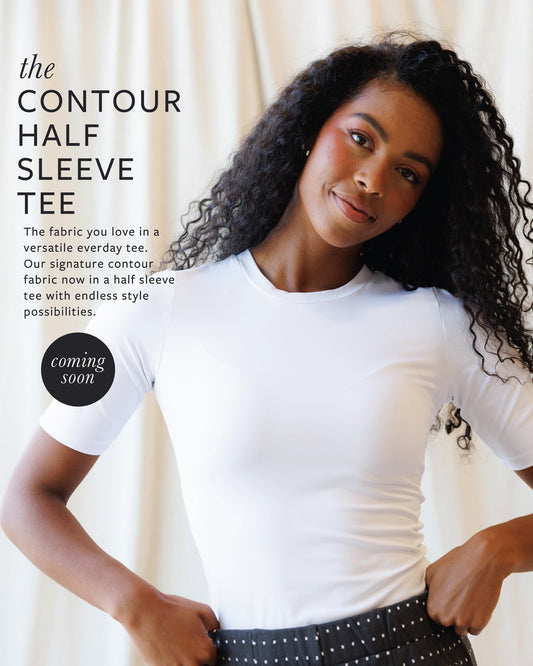 Contour Half Sleeve Tee - Coming Soon!