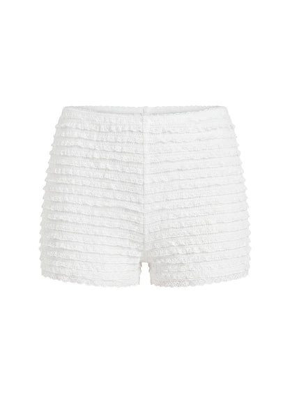 Think Fast Shorts White