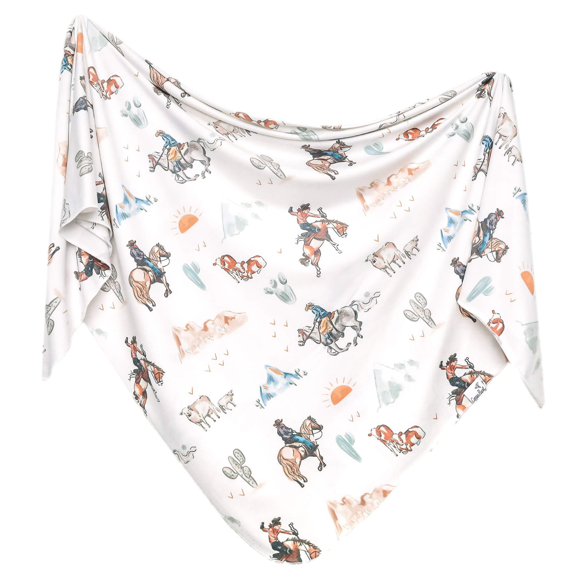 Knit Swaddle Blanket - Boone