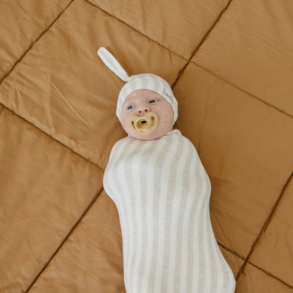 Knit Swaddle Blanket - Coastal