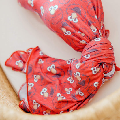 Knit Swaddle Blanket - Elmo