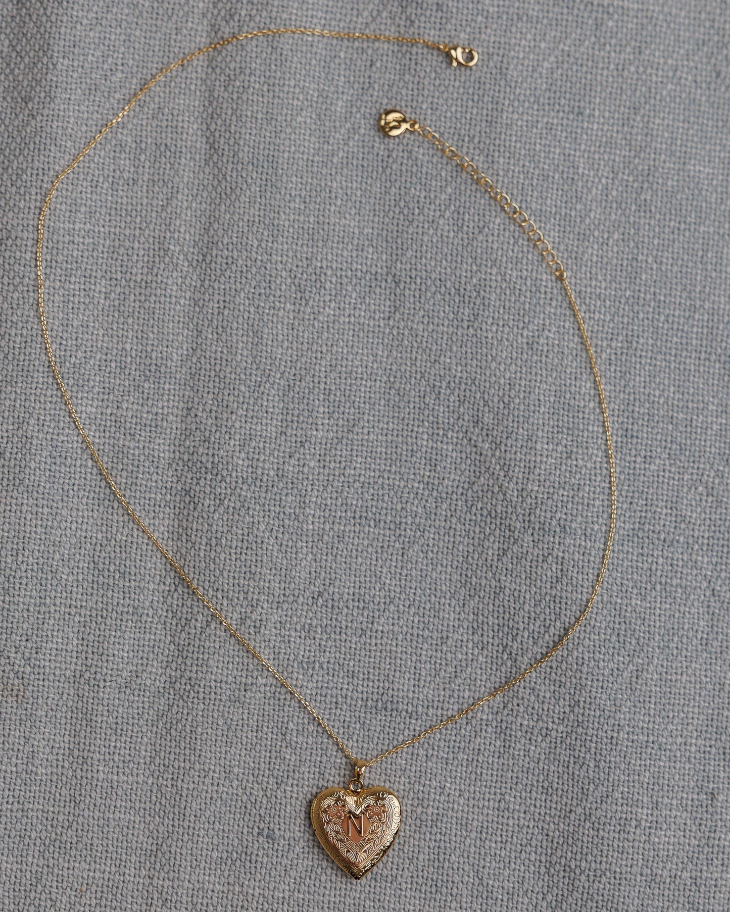 Monogram Heirloom Locket - Final Sale