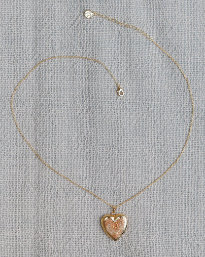 Monogram Heirloom Locket - Final Sale