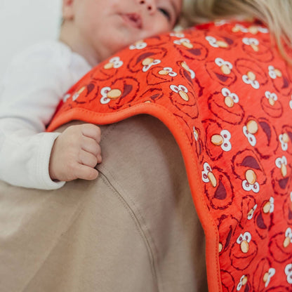3 Pack Premium Burp Cloths - Elmo
