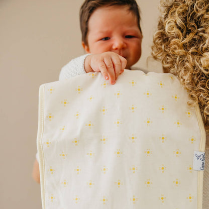 3 Pack Premium Burp Cloths - Santa Fe