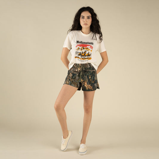 The Solaya Performance Short - Will Tree Camo