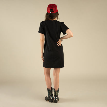 Maravilla Shirt Dress - Black