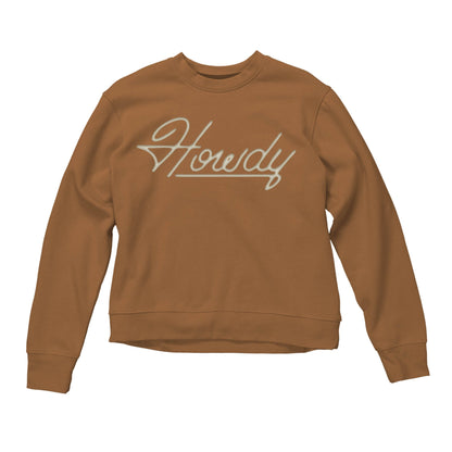 Howdy Women's Sweatshirt - Meerkat