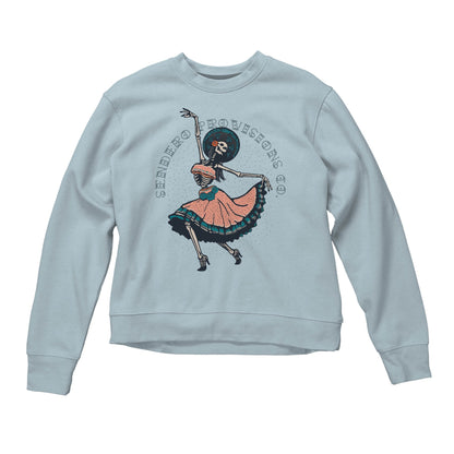 Viejones Women's Sweatshirt - Sterling Blue