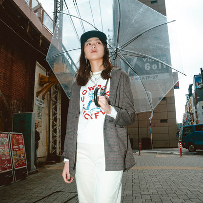 Cowboy Kickflip Women's Sweatshirt - Vintage White
