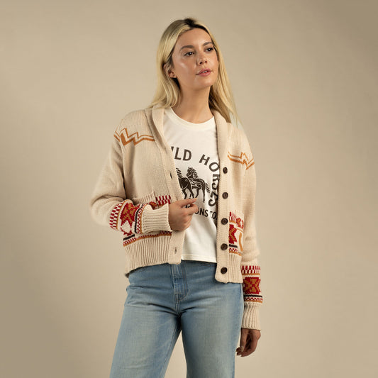 Cimarron Cardigan - Ivory