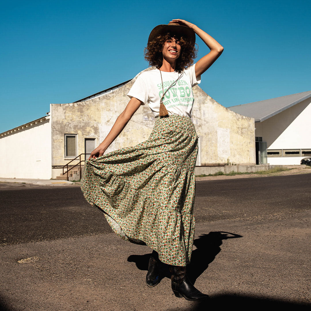 Juliette Skirt - Desert Rose Yellow