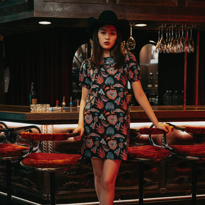 Gabriela Shift Dress - Electric Desert