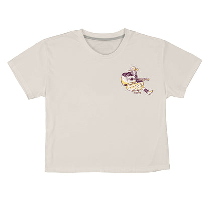 Play A Song Boxy Tee - Vintage White