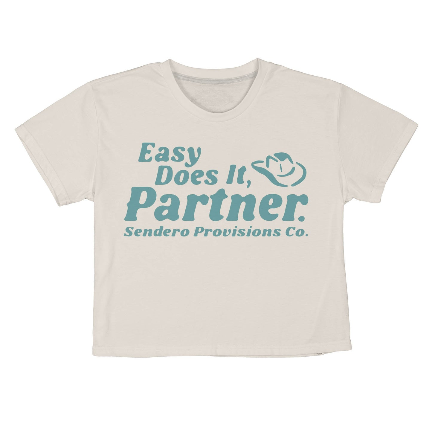 Easy Does It Boxy Tee - Vintage White