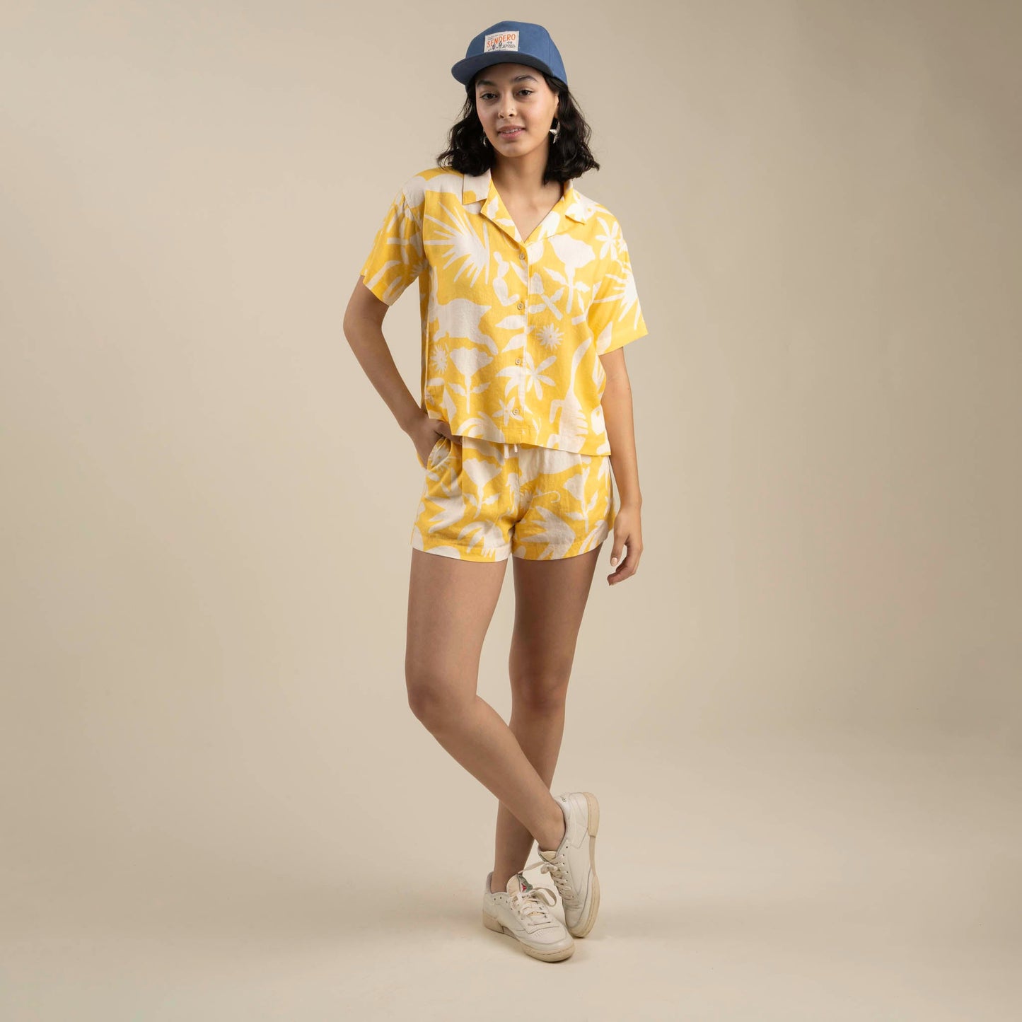Isla Shorts - Otomi - Amarillo