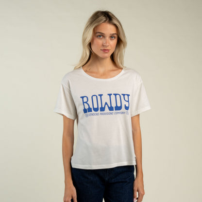 Rowdy Basic Tee - Vintage White