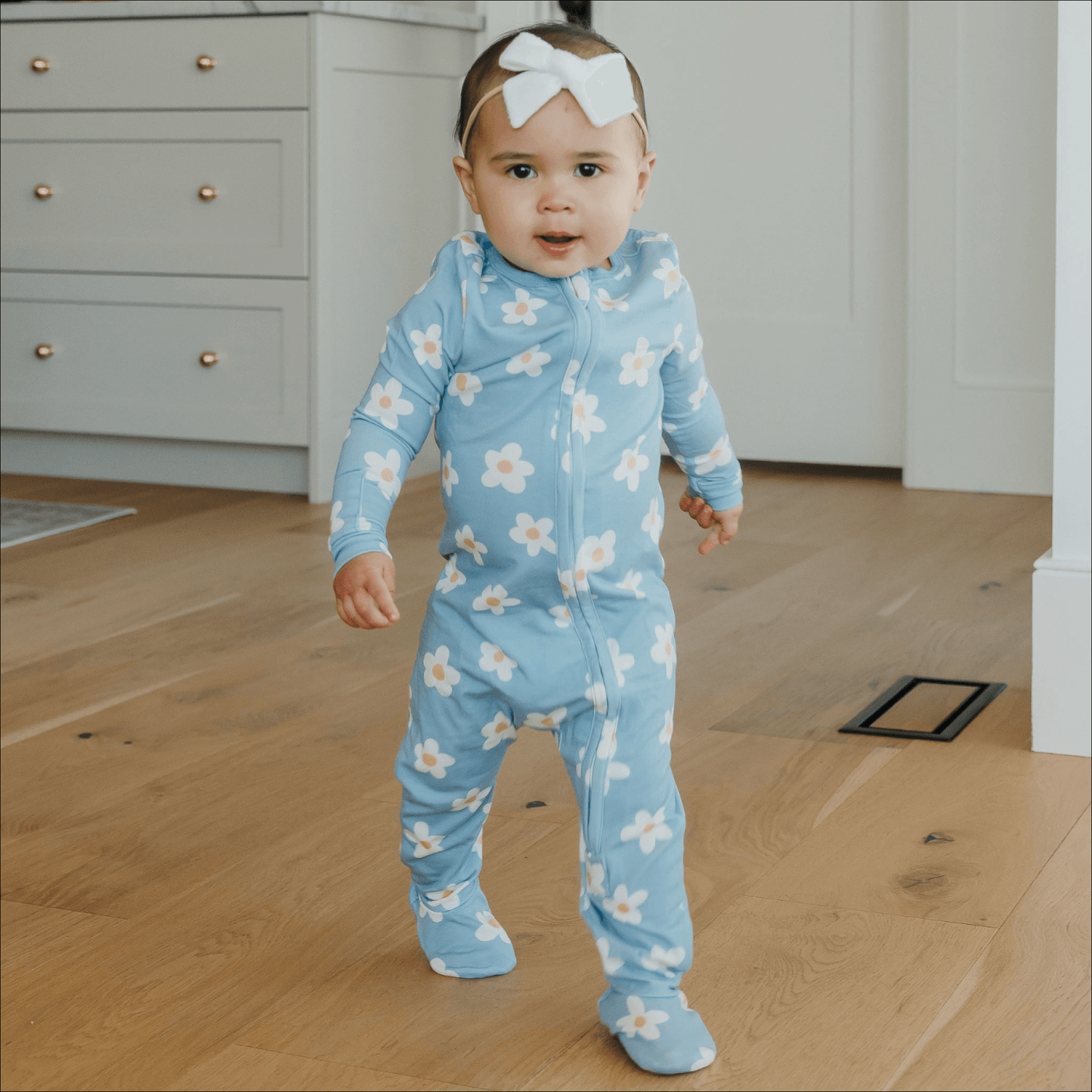 Zip-Up Footie Pajama - Della