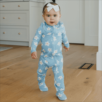 Zip-Up Footie Pajama - Della