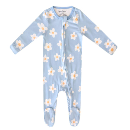 Zip-Up Footie Pajama - Della
