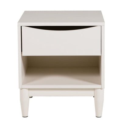 Alannah Bedside Table in Grey or White-Renaissance Design Studio