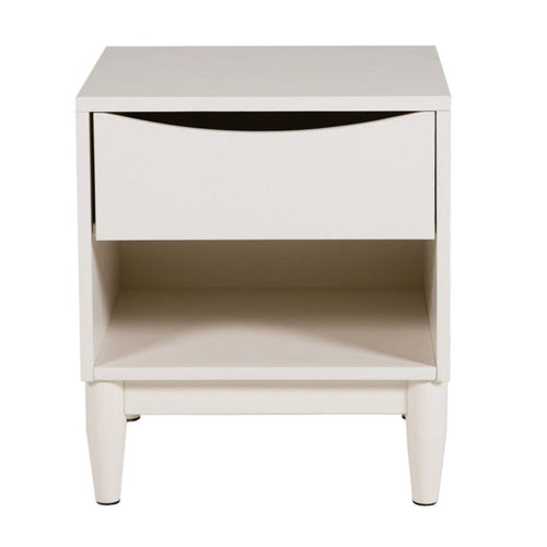 Alannah Bedside Table in Grey or White-Renaissance Design Studio