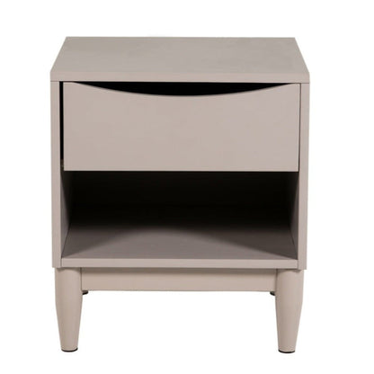 Alannah Bedside Table in Grey or White-Renaissance Design Studio